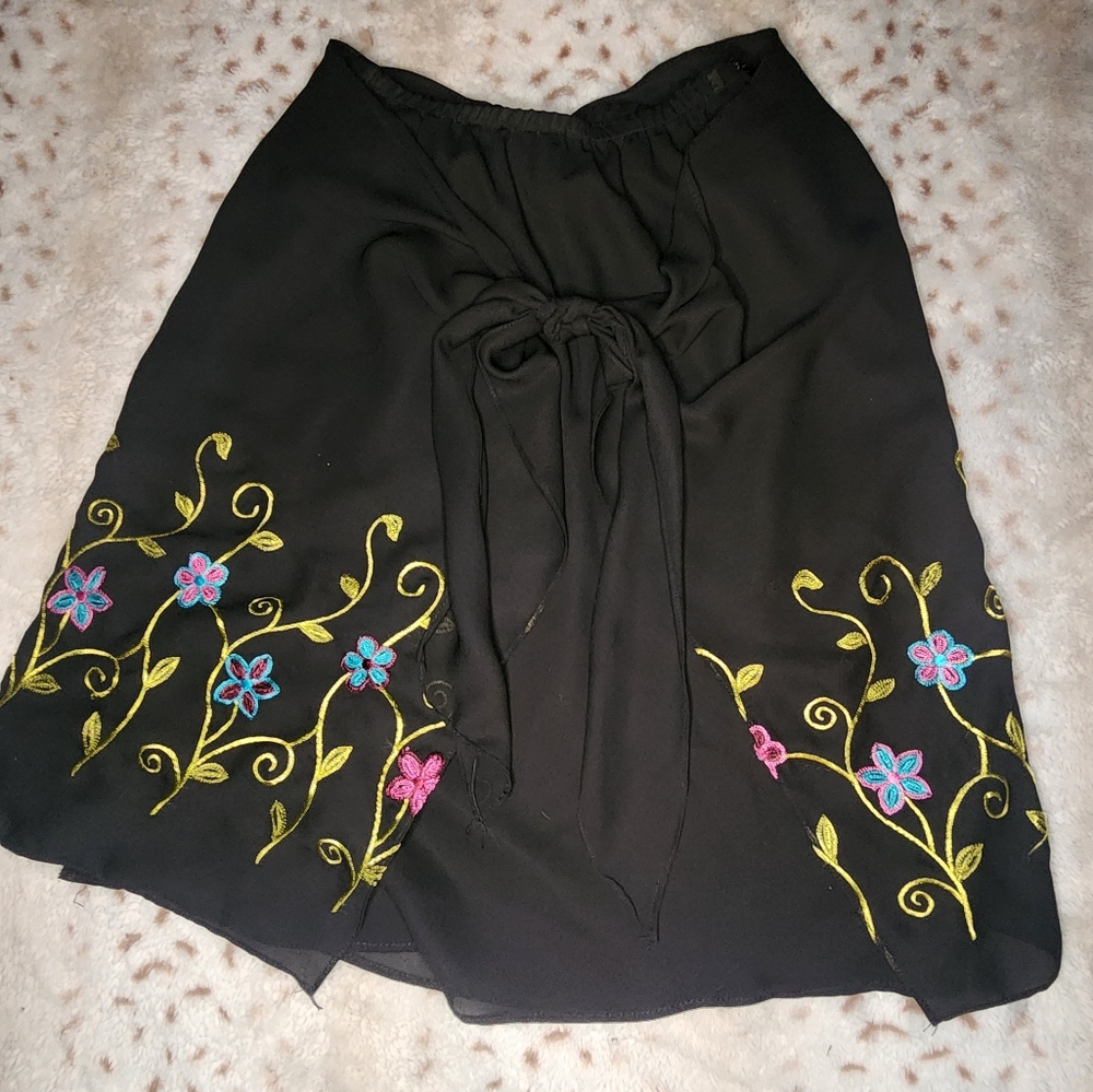Vintage wrap skirt